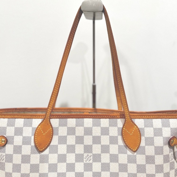 Louis Vuitton Neverfull MM Damier Azur Tote Bag - Picture 8 of 14